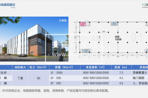 杭州西北1800方独栋 厂房出售均价3000元 可按揭 低首付
