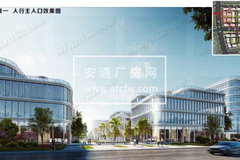 全新滨海新城独栋厂房赠送200平露天阳台，50年独立产权